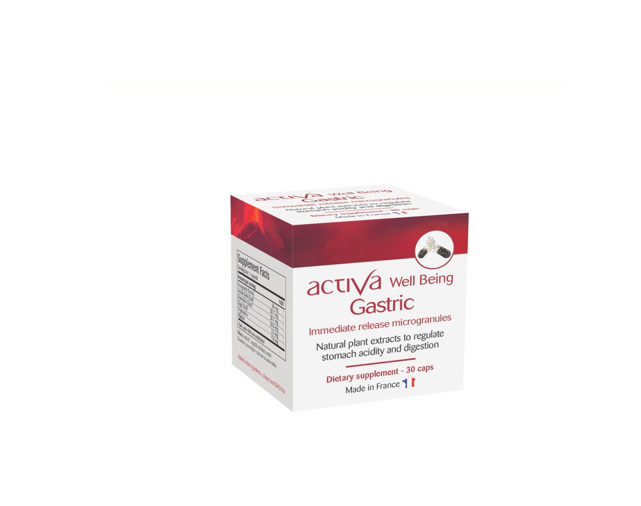 "ACTIVA Well Being Gastric B/Bot/30 Caps"