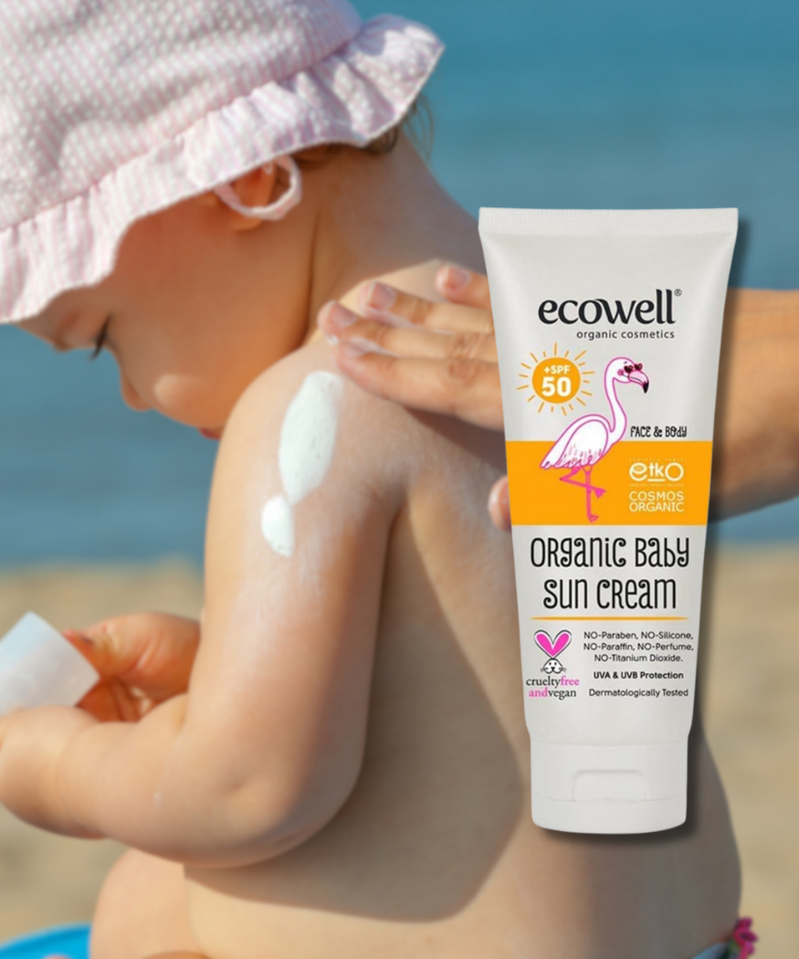 ORGANIC BABY SUN CREAM 50 SPF (110 gr)