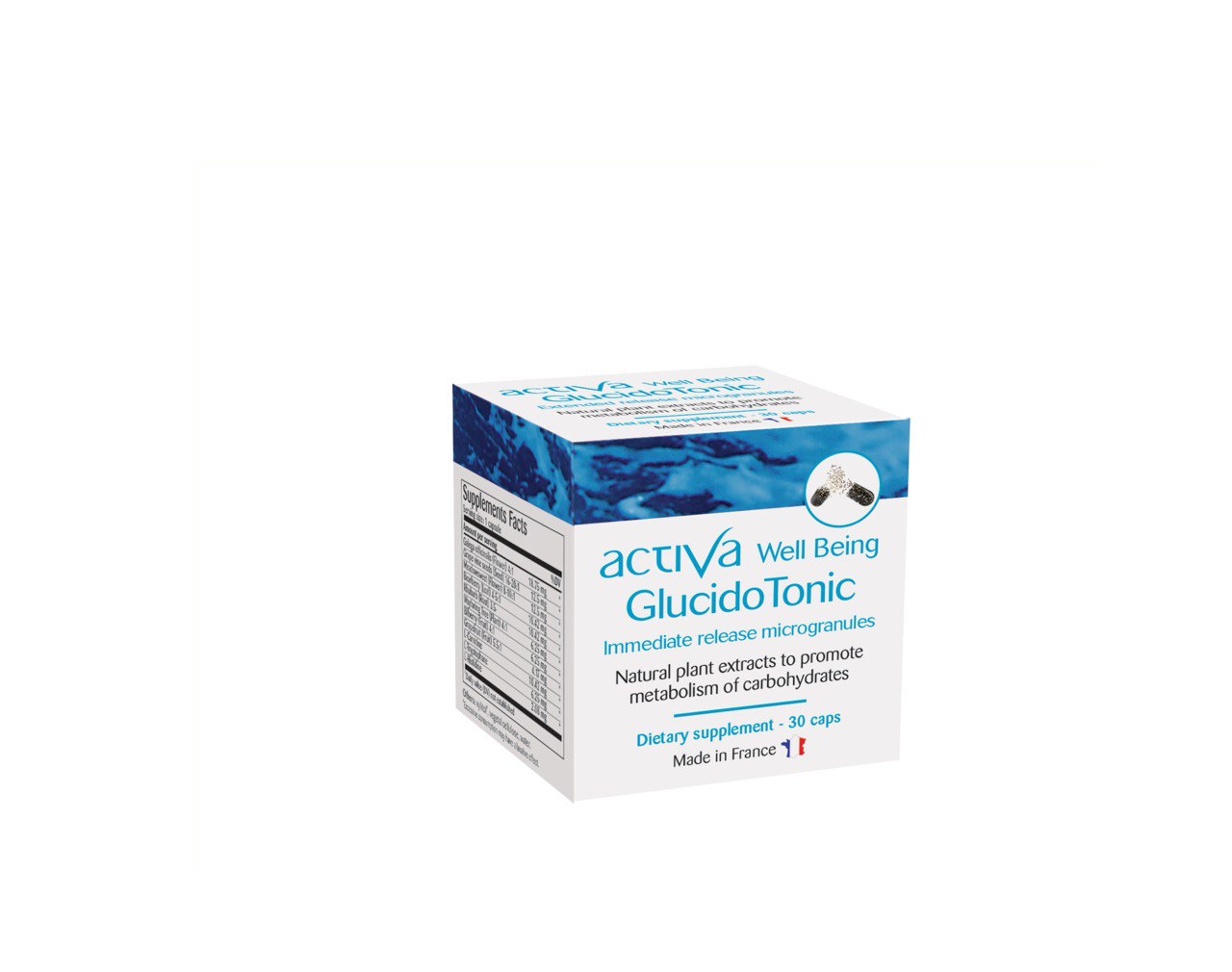 "ACTIVA Well Being GlucidoTonic B/Bot/30 Caps"