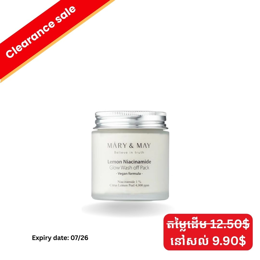 Mary & May Lemon Niacinamide Glow Wash off mask 125g
