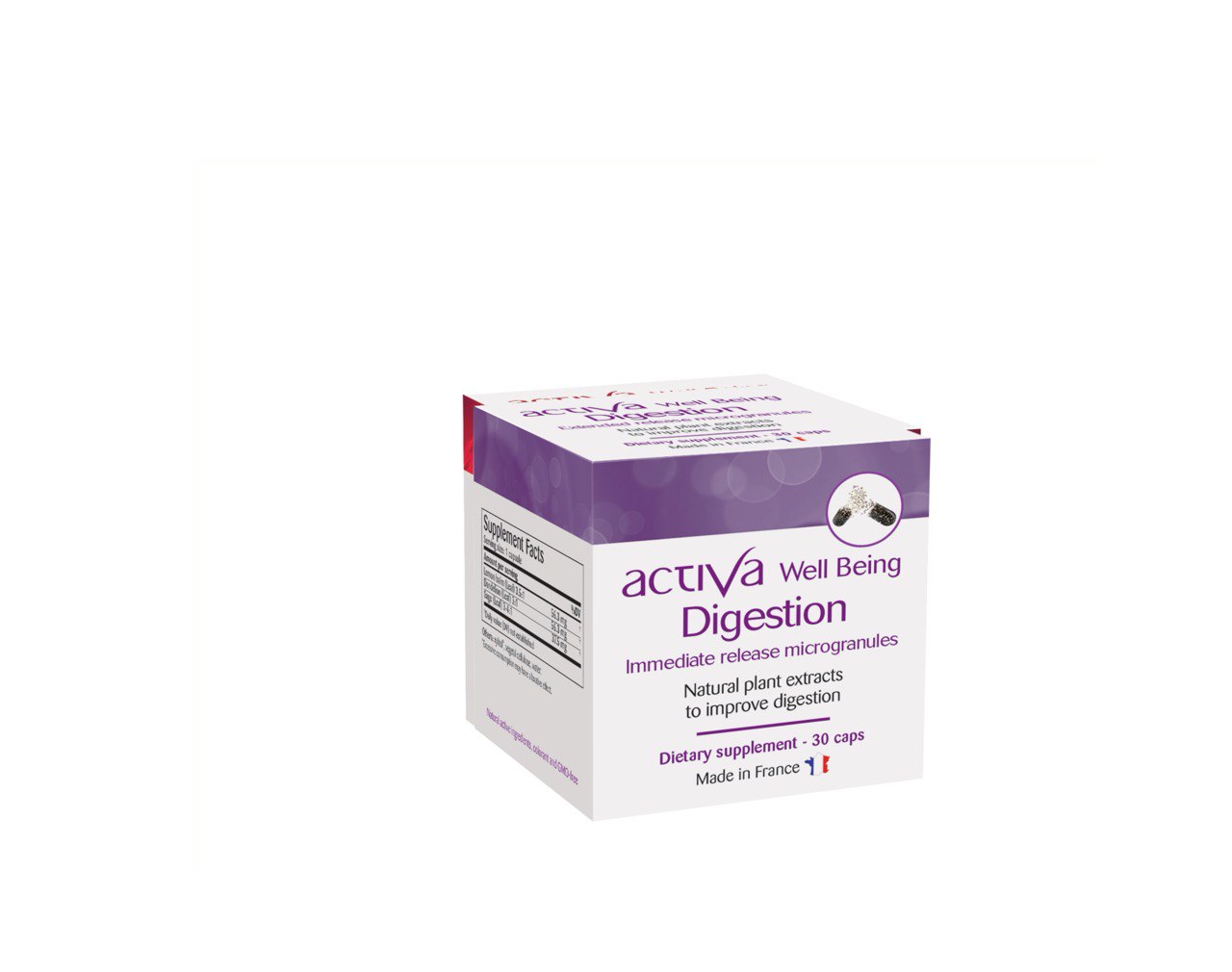 "ACTIVA Well Being Blood Digestion B/Bot/30 Caps"