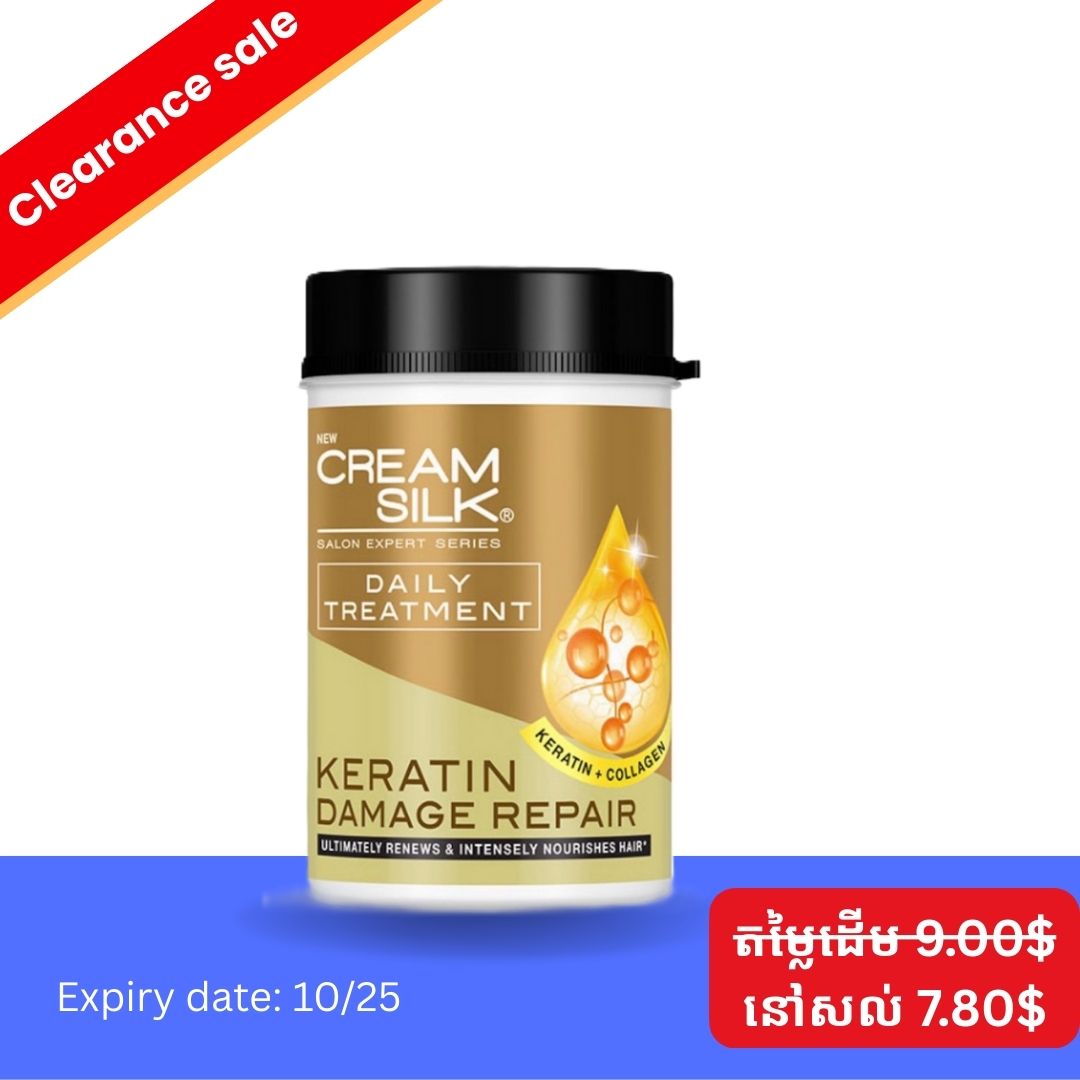 Cream Silk Keratin Damage Repair 650ml