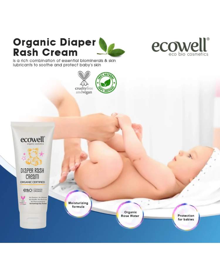 ORGANIC DIAPER RASH CREAM (110 gr)